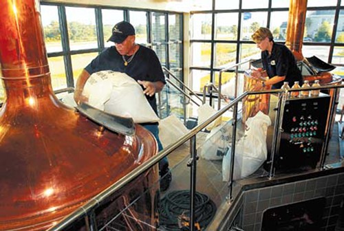 Krueger brewing co. mixing stage beer ale